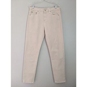 Alexa Chung for AG Cream Skinny Jeans